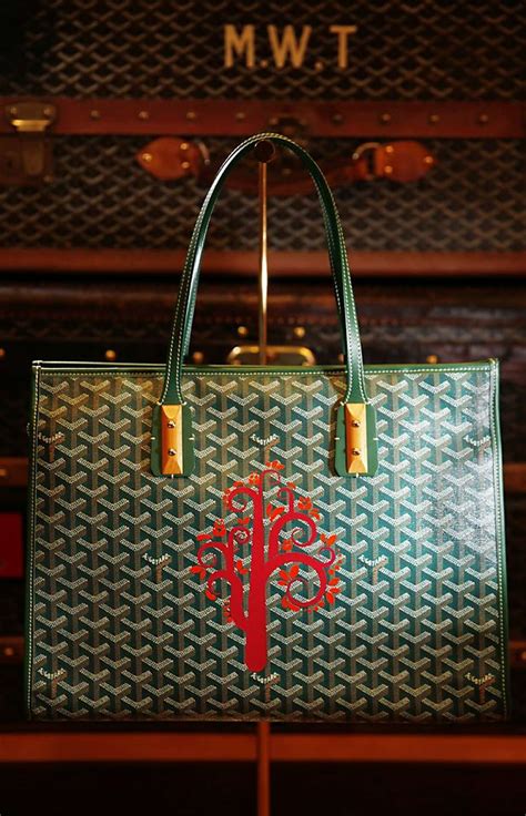 goyard pattern|goyard hand painted.